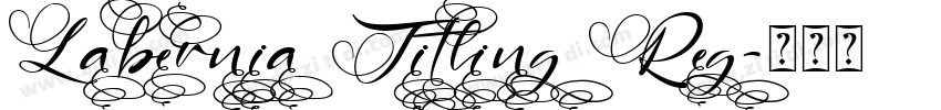 Labernia Titling Reg字体转换